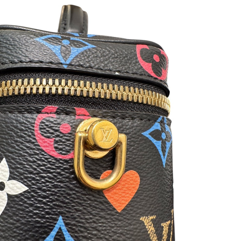 ルイ・ヴィトン LOUIS VUITTON ヴァニティPM M57482 ブラック PVC