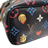ルイ・ヴィトン LOUIS VUITTON ヴァニティPM M57482 ブラック PVC　 レディース ショルダーバッグ