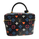 ルイ・ヴィトン LOUIS VUITTON ヴァニティPM M57482 ブラック PVC　 レディース ショルダーバッグ