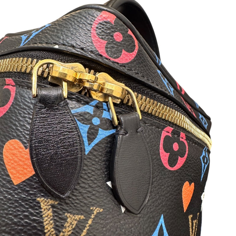 ルイ・ヴィトン LOUIS VUITTON ヴァニティPM M57482 ブラック PVC