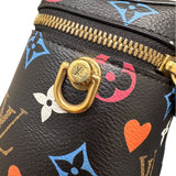 ルイ・ヴィトン LOUIS VUITTON ヴァニティPM M57482 ブラック PVC　 レディース ショルダーバッグ