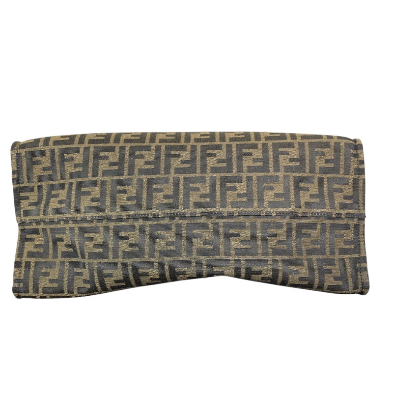 フェンディ FENDI FFロゴトートバッグ FRGMTコラボ 8BH357 ブラウン
