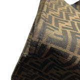 フェンディ FENDI FFロゴトートバッグ FRGMTコラボ 8BH357 ブラウン ファブリック メンズ トートバッグ