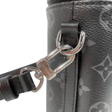 ルイ・ヴィトン LOUIS VUITTON ポルトブテイユ GI0398 ブラック　シルバー金具 モノグラム・エクリプス ユニセックス ショルダーバッグ