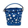 ルイ・ヴィトン LOUIS VUITTON ナノ・ノエ　草間彌生 M81985 ブルー レザー レディース ハンドバッグ