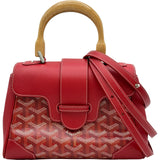ゴヤール GOYARD サイゴンミニ レッド ゴヤールディン・キャンバス レディース ショルダーバッグ