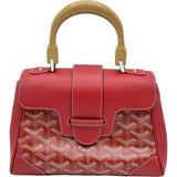 ゴヤール GOYARD サイゴンミニ レッド ゴヤールディン・キャンバス レディース ショルダーバッグ