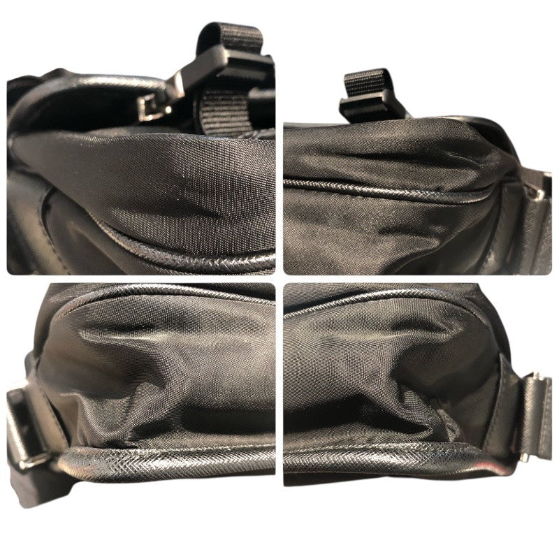 プラダ PRADA Re-Nylon xサフィアーノレザー ショルダーバッグ 2VD034