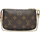 ルイ・ヴィトン LOUIS VUITTON ミニ･ポシェット･アクセソワール M58009 ブラウン モノグラムキャンバス レディース ポーチ