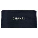 シャネル CHANEL 2.55チョコバーチェーンショルダーバッグ ブラック シルバー金具 ラムスキン レディース ショルダーバッグ