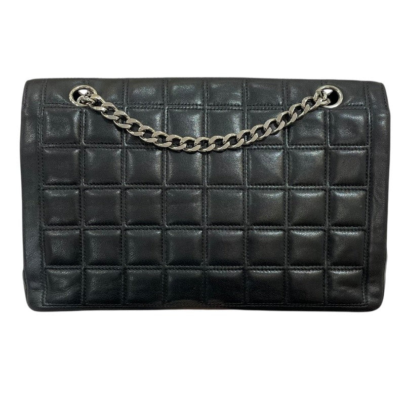 シャネル CHANEL 2.55チョコバーチェーンショルダーバッグ ブラック