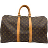 ルイ・ヴィトン LOUIS VUITTON キーポル45 M41428 ブラウン モノグラムキャンバス ユニセックス ボストンバッグ