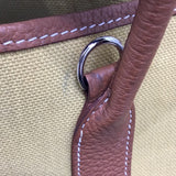 エルメス HERMES ガーデンファイルPM Z刻 ジンジャー/ゴールド トワル・ネゴンダ レディース ショルダーバッグ