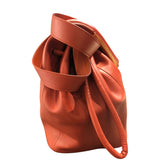 ボッテガ・ヴェネタ BOTTEGA VENETA ピークラージ 666511 オレンジ カーフレザー レディース トートバッグ