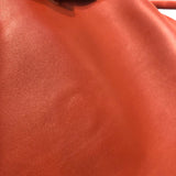 ボッテガ・ヴェネタ BOTTEGA VENETA ピークラージ 666511 オレンジ カーフレザー レディース トートバッグ