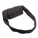 ボッテガ・ヴェネタ BOTTEGA VENETA パデッドテック カセット ダークブラウン ナイロン レディース ショルダーバッグ