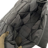 ボッテガ・ヴェネタ BOTTEGA VENETA パデッドテック カセット ダークブラウン ナイロン レディース ショルダーバッグ