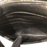 サンローラン SAINT LAURENT ルーミニショルダーバッグ 612579 ブラック キャビア レディース ショルダーバッグ