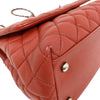 シャネル CHANEL ココハンドル29 A92991 レッド　シルバー金具 キャビアスキン レディース ハンドバッグ