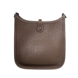 エルメス HERMES エヴリンTPM D刻 エトゥープ シルバー金具 トリヨン レディース ショルダーバッグ