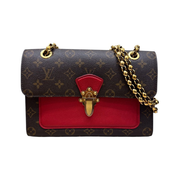 ルイ・ヴィトン LOUIS VUITTON ヴィクトワール M41731 ブラウン PVC