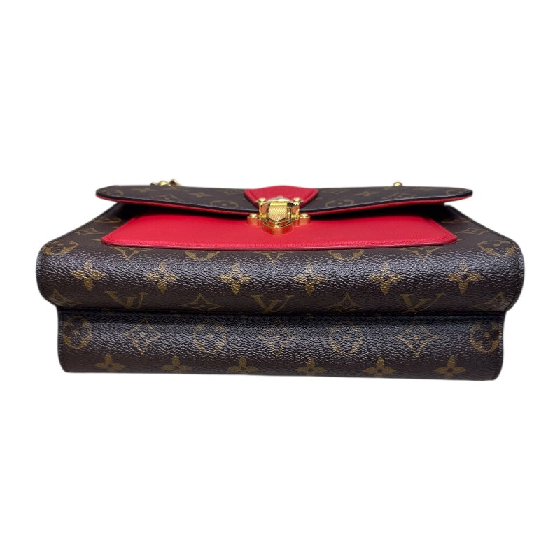 新品同様 ルイ ヴィトン LOUIS VUITTON モノグラム ヴィクトワール ショルダー バッグ ブラウン レザン M41732 90319760 LOUIS VUITTON - 新品同様 ルイ ヴィトン LOUIS VUITTON モノグラム