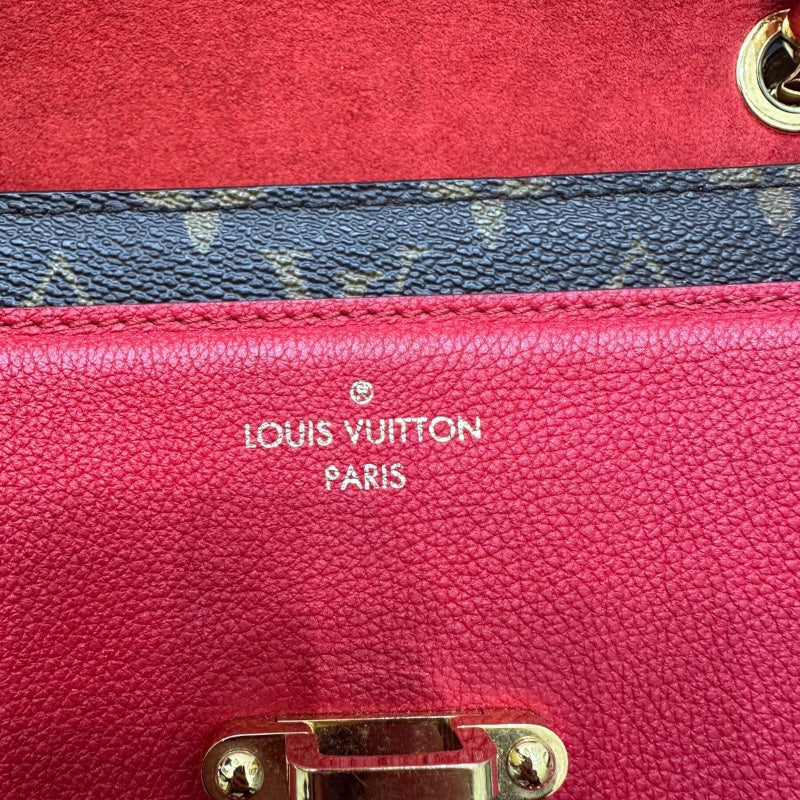 LOUIS VUITTON ルイ・ヴィトン/ヴィクトワール/モノグラム/M41731/CA5***/Aランク/21【中古】 ルイ・ヴィトン LOUIS VUITTON ヴィクトワール M41731 ブラウン PVC