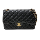 シャネル CHANEL マトラッセ30 A58600 ブラック　ゴールド金具 ラムスキン レディース ショルダーバッグ