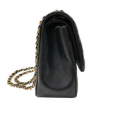 シャネル CHANEL マトラッセ30 A58600 ブラック　ゴールド金具 ラムスキン レディース ショルダーバッグ
