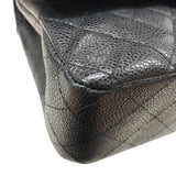 シャネル CHANEL マトラッセ25 A01112 ブラック ゴールド金具 キャビアスキン レディース ショルダーバッグ