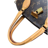 ルイ・ヴィトン LOUIS VUITTON リボリーPM M44543 ブラウン PVC レザー レディース ハンドバッグ