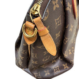 ルイ・ヴィトン LOUIS VUITTON リボリーPM M44543 ブラウン PVC レザー レディース ハンドバッグ