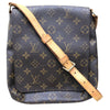 ルイ・ヴィトン LOUIS VUITTON ミュゼット・サルサ ショート M51387 ブラウン PVC レディース ショルダーバッグ