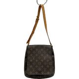 ルイ・ヴィトン LOUIS VUITTON ミュゼット・サルサ ショート M51387 ブラウン モノグラム・キャンバス レディース ショルダーバッグ