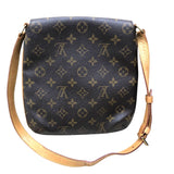 ルイ・ヴィトン LOUIS VUITTON ミュゼット・サルサ ショート M51387 ブラウン PVC レディース ショルダーバッグ