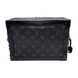 ルイ・ヴィトン LOUIS VUITTON ソフト・トランク M44730 ブラック モノグラム・エクリプス メンズ ショルダーバッグ