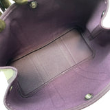 エルメス HERMES ガーデンパーティTPM U刻 エクリュ・レザン×SV金具 トワル・ネゴンダ レディース ハンドバッグ