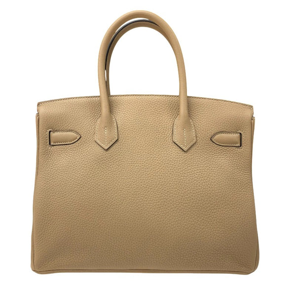 エルメス HERMES バーキン30 Z刻 トレンチ シルバー金具 トゴ レディース ハンドバッグ