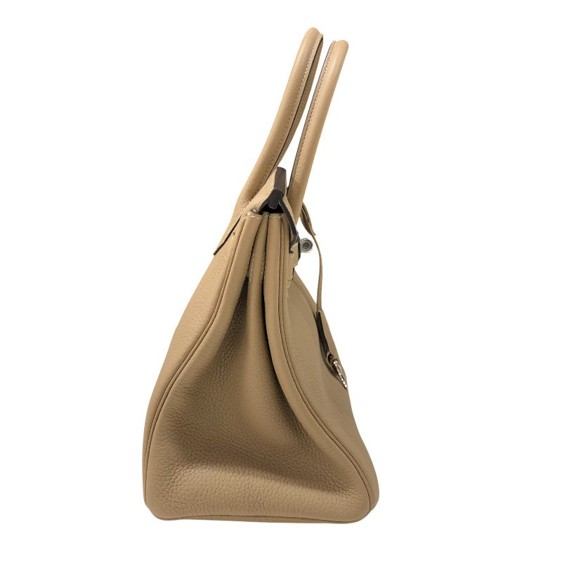 エルメス HERMES バーキン30 Z刻 トレンチ シルバー金具 トゴ レディース ハンドバッグ