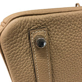 エルメス HERMES バーキン30 Z刻 トレンチ シルバー金具 トゴ レディース ハンドバッグ