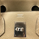 エルメス HERMES バーキン30 Z刻 トレンチ シルバー金具 トゴ レディース ハンドバッグ