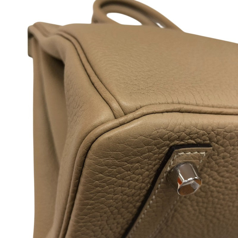 エルメス HERMES バーキン30 Z刻 トレンチ シルバー金具 トゴ レディース ハンドバッグ
