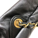 シャネル CHANEL CHANEL22 バックパック AS3859 ブラック　ゴールド金具 シャイニーカーフスキン レディース リュック・デイパック