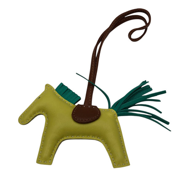 エルメス HERMES ロデオPM ライム・ミント・フォーブ レディース チャーム