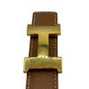 エルメス HERMES コンスタンスミニ ベルト65㎝ □C刻 ブラック/GD金具 ボックスカーフ/クシュベル レディース ベルト