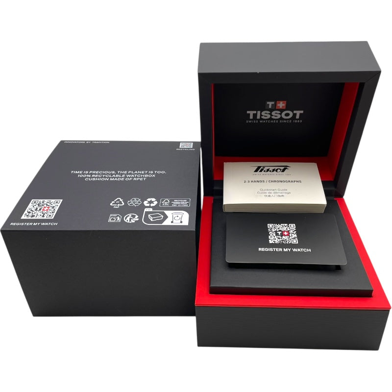 ティソ TISSOT PRX パワーマティック80 40mm T137.407.11.091.00 グリーン SS 自動巻き メンズ 腕時計