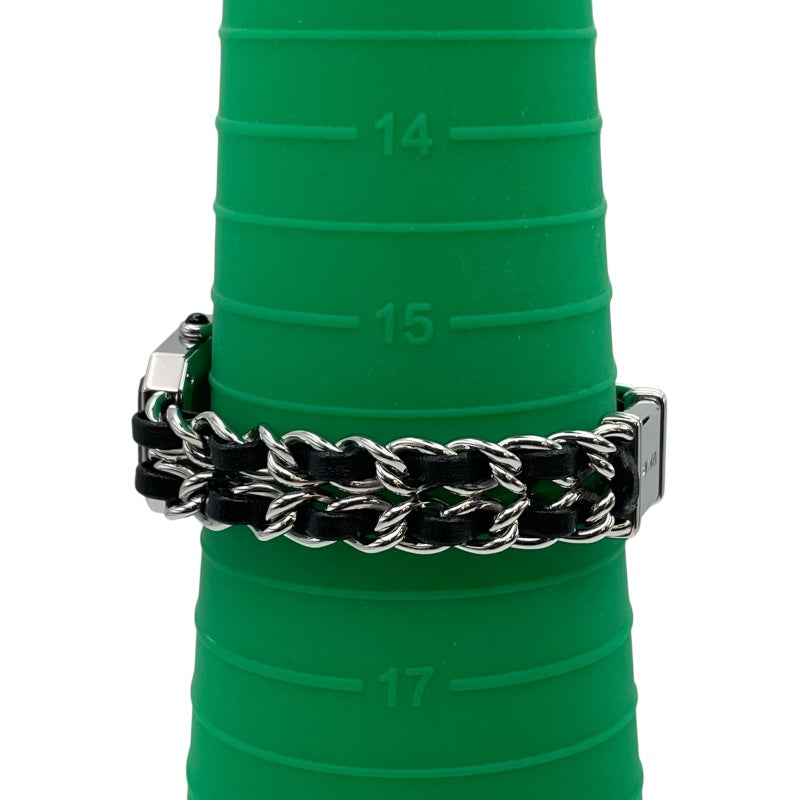 シャネル CHANEL プルミエール L ブラック SS クオーツ レディース 腕時計