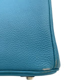 エルメス HERMES バーキン30 □G刻 ブルージーン SV金具 トリヨン レディース ハンドバッグ