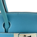 エルメス HERMES バーキン30 □G刻 ブルージーン SV金具 トリヨン レディース ハンドバッグ