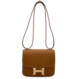 エルメス HERMES コンスタンス3ミニ B刻 ゴールド PG金具 エプソン レディース ショルダーバッグ
